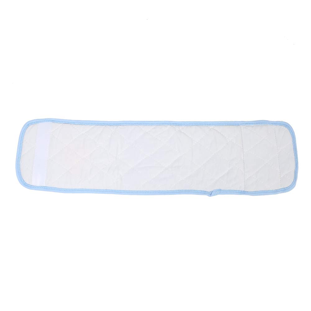 Haosie Baby Belly Button Band, Infant Belly Protector, Cotton Umbilical Hernia Belt for Toddler Boys Girls (22 X 6.3 In)(Light Blue) - Image 6